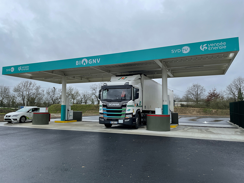 Station Challans GNV Acceuil